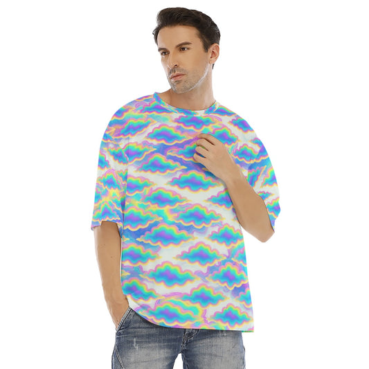 Men's Drop Shoulder T-shirt With Short Sleeve