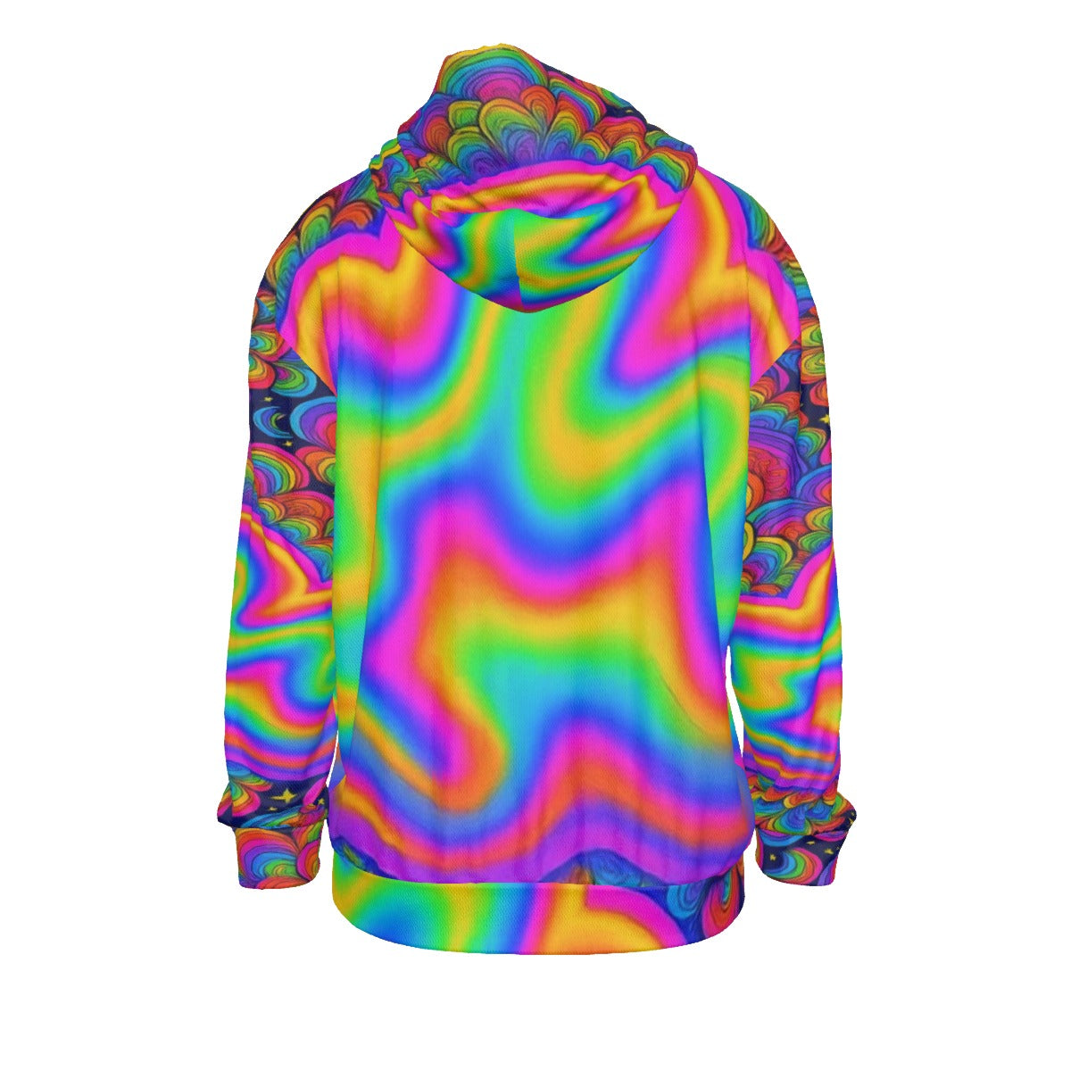 Men's Drop Shoulder Patch Pocket Hoodie