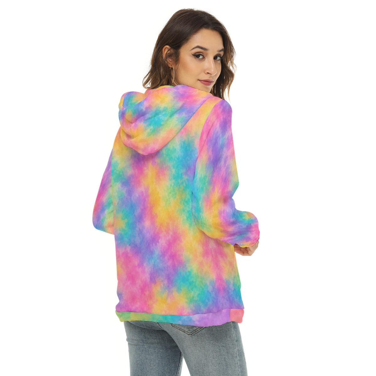 Women’s Borg-Fleece Half-Zip Hoodie - view 4