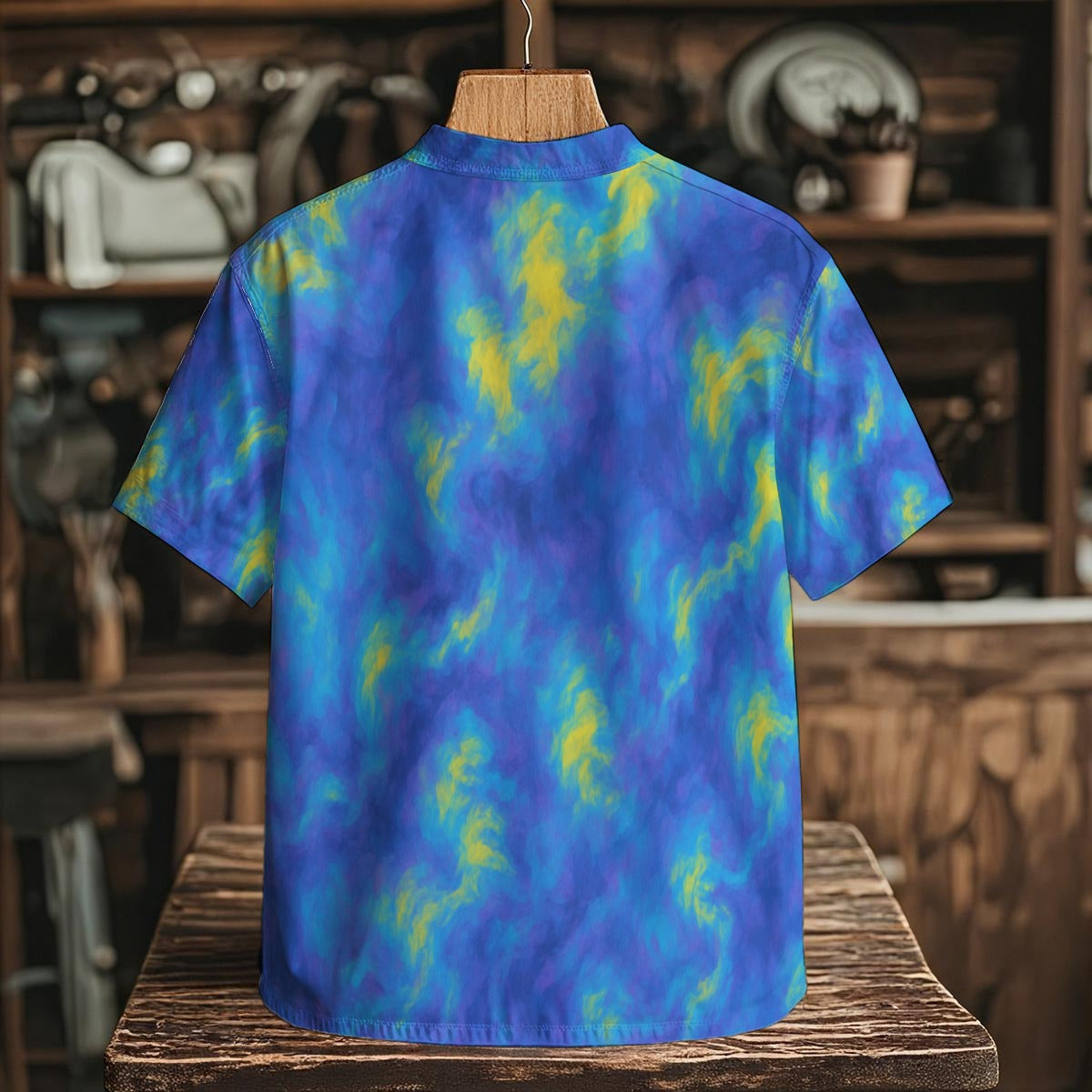 Men's Henley Shirt With Chest Pocket