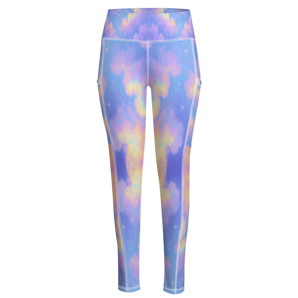 Women's Yoga Leggings With Side Pockets|210GSM