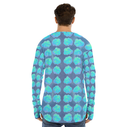 Men's Fingerless Long Sleeve T-shirt