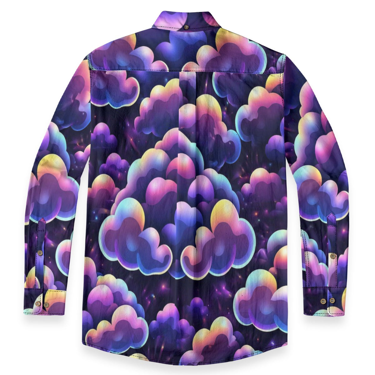 Men's Casual Lapel Long Sleeve Shirt|125GSM Cotton
