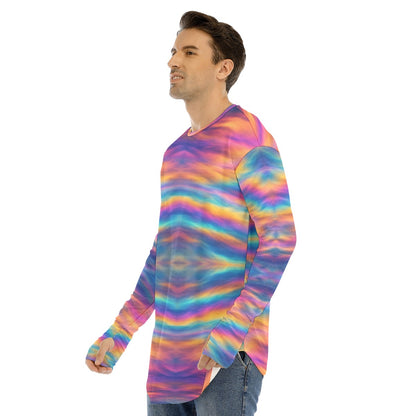Men's Fingerless Long Sleeve T-shirt