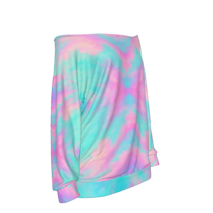 Women's Off-Shoulder Sweatshirt