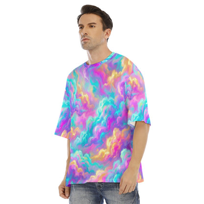Men's Drop Shoulder T-shirt With Short Sleeve