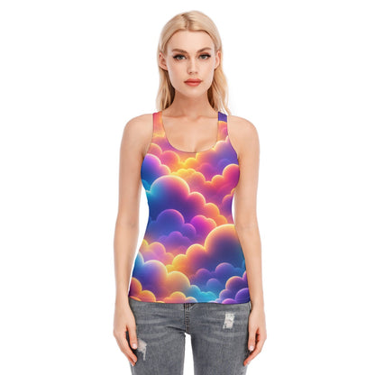 Women's Racer Vest | 190GSM Cotton