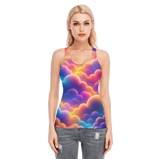 Women's Racer Vest | 190GSM Cotton