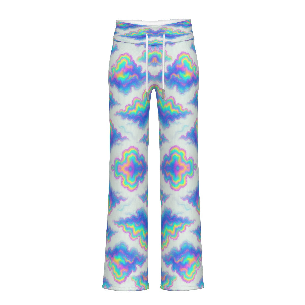 Women's High-waisted Straight-leg Trousers