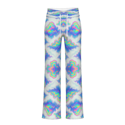 Women's High-waisted Straight-leg Trousers