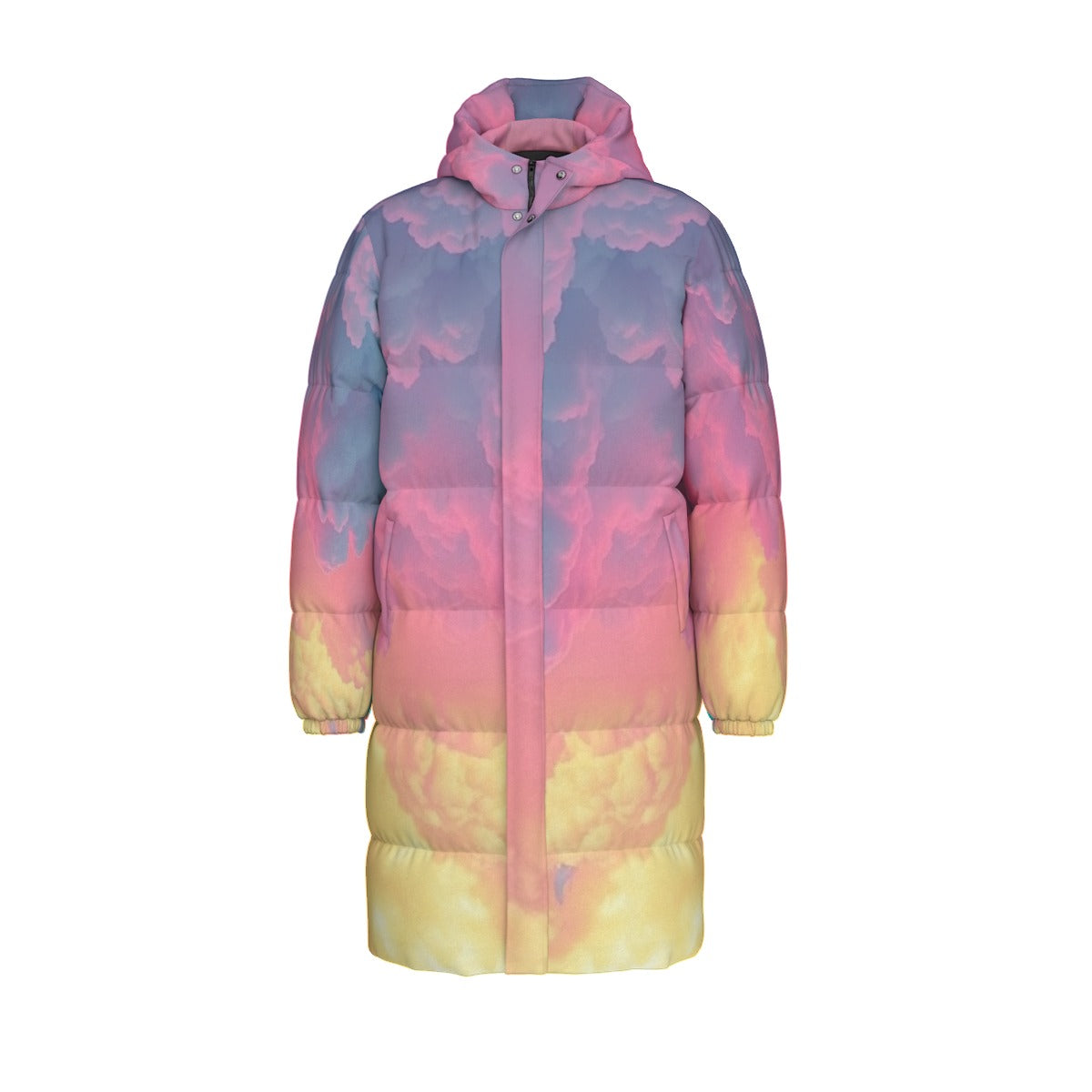 Unisex Long Down Jacket