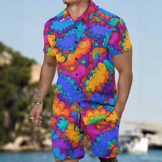 Men's Summer Shirt Set