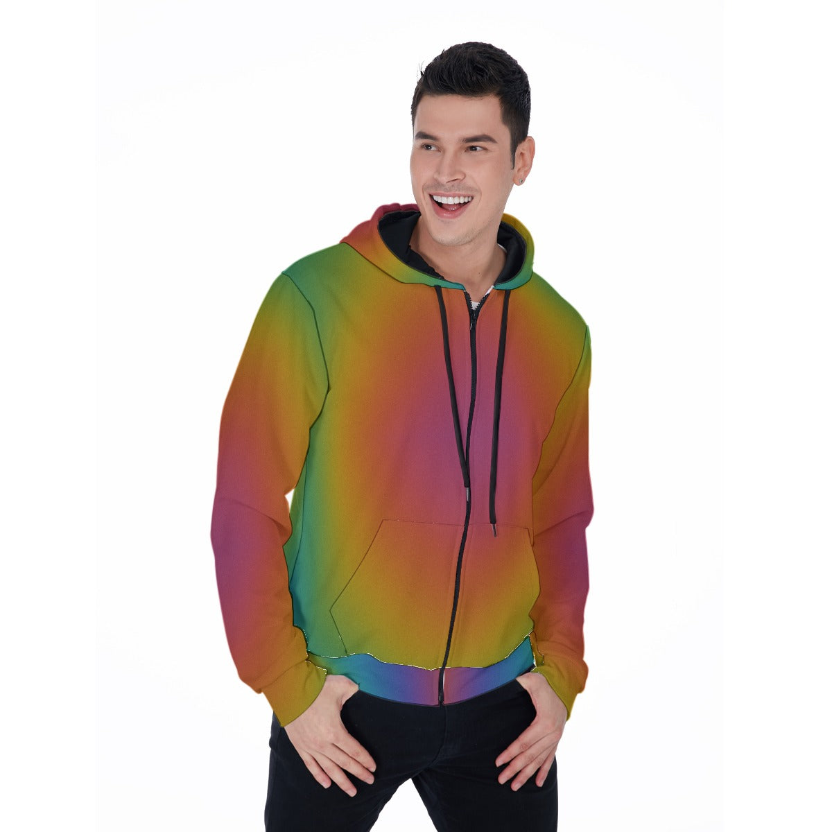 Men's Mirco Fleece Zip Up Hoodie