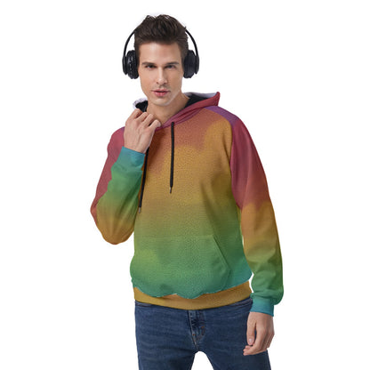 Men's Raglan Pullover Hoodie