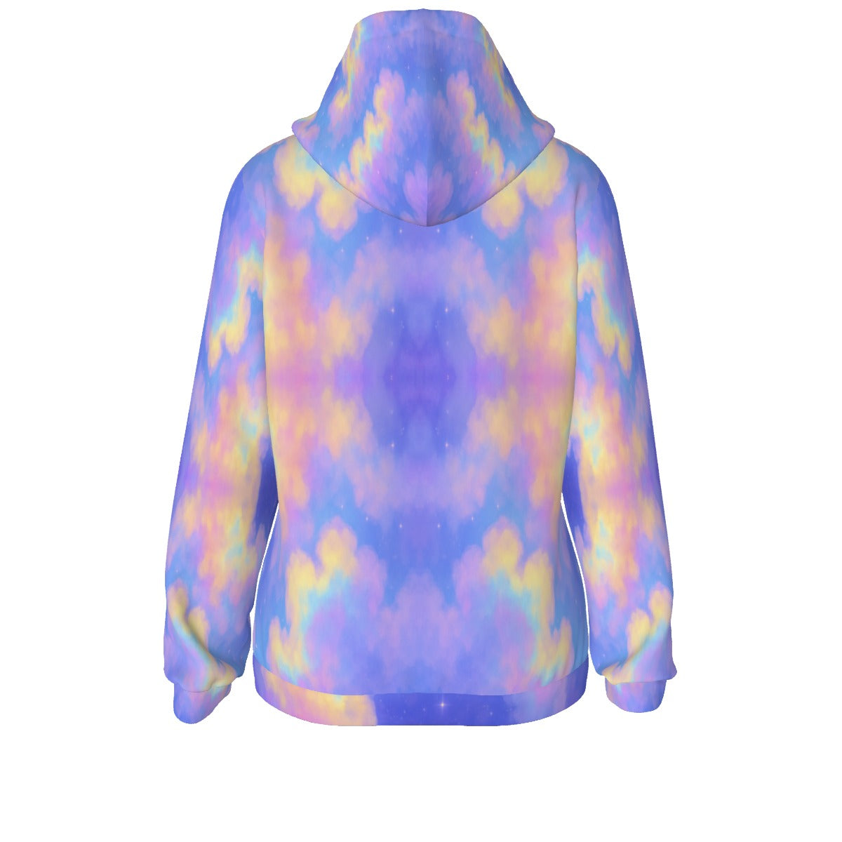 Women's Borg Fleece Hoodie With Half Zip