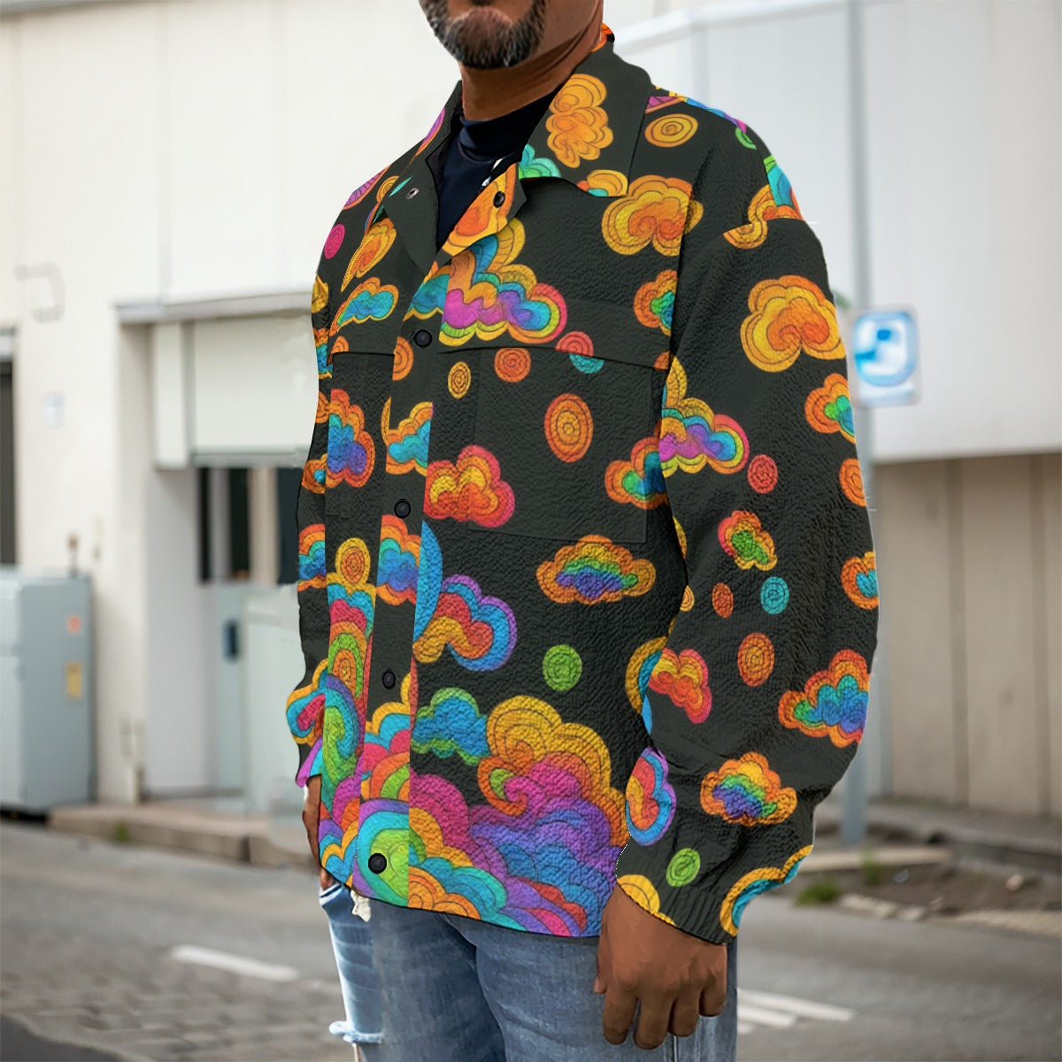 Men's Casual Lapel Jacket