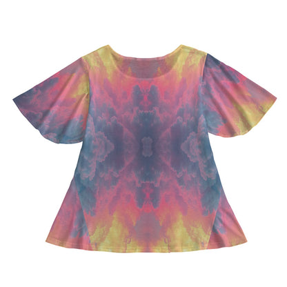 Women's Round Neck T-shirt With Short Sleeve