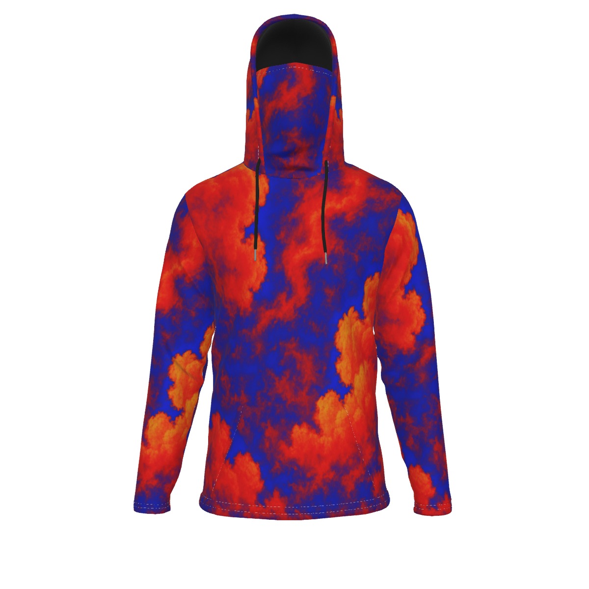 Men's Pullover Hoodie With Mask - view 1