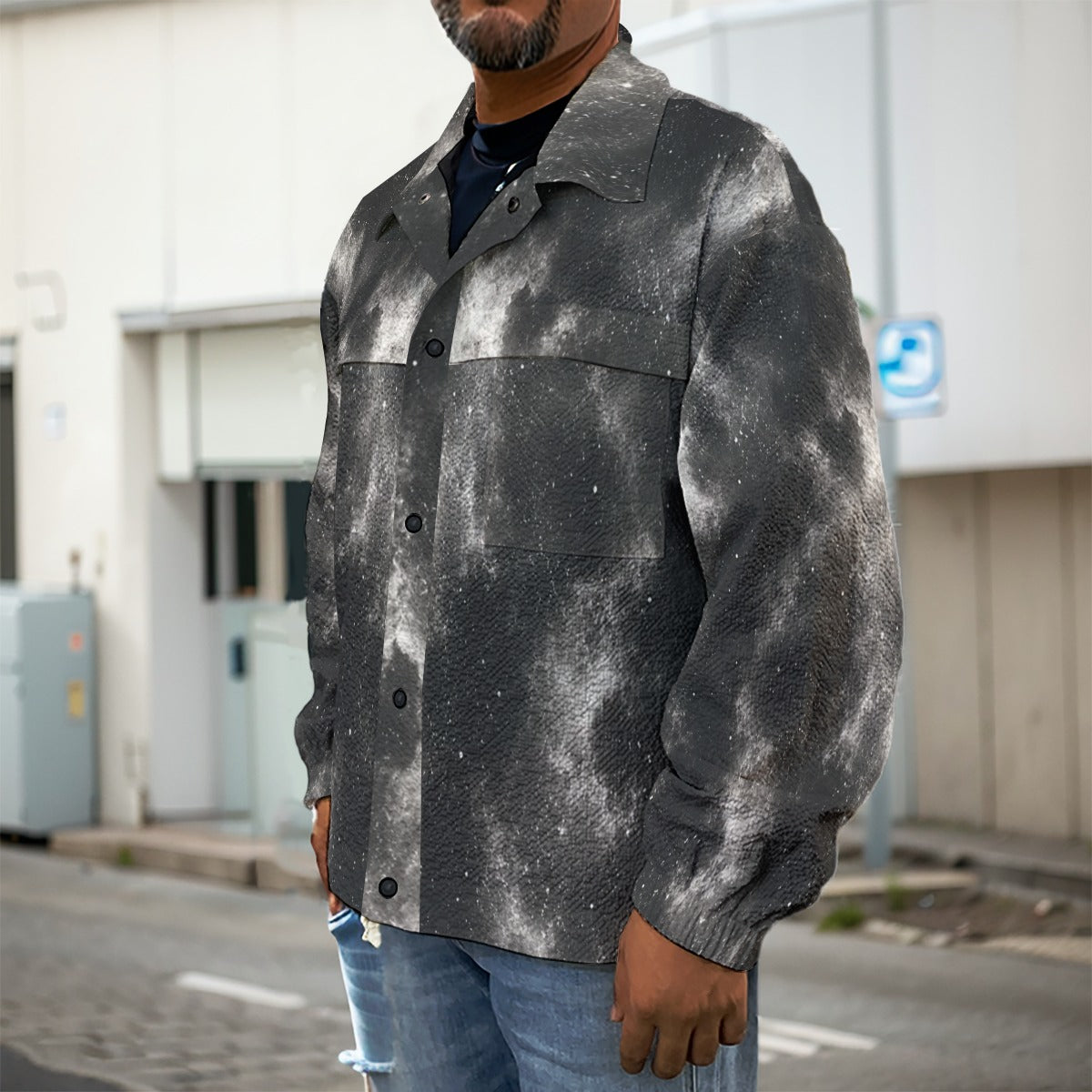 Men's Casual Lapel Jacket by O’Nimbus – view 2