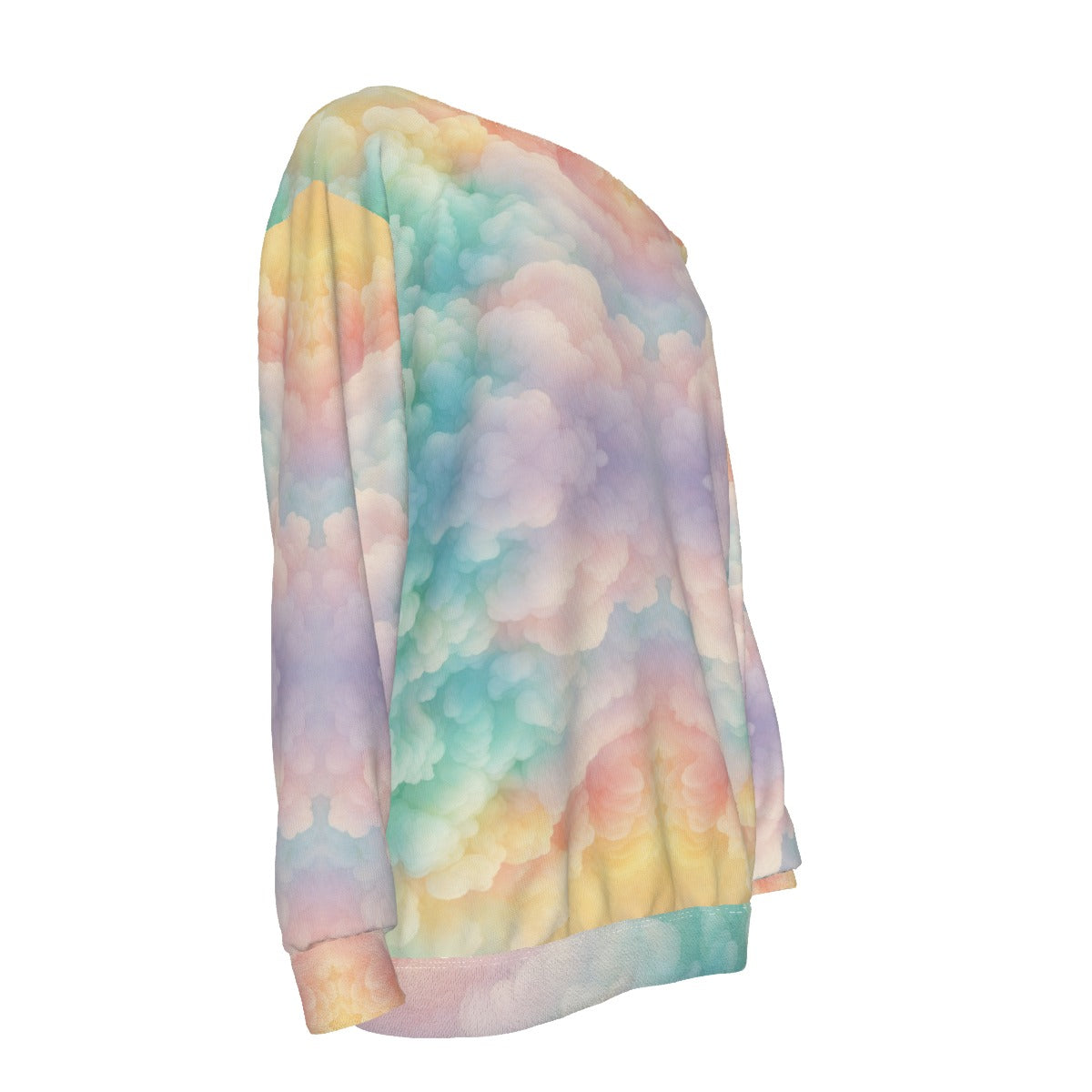 Women's Off-Shoulder Sweatshirt