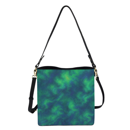 Unisex Minimalist Square Crossbody Bucket Bag