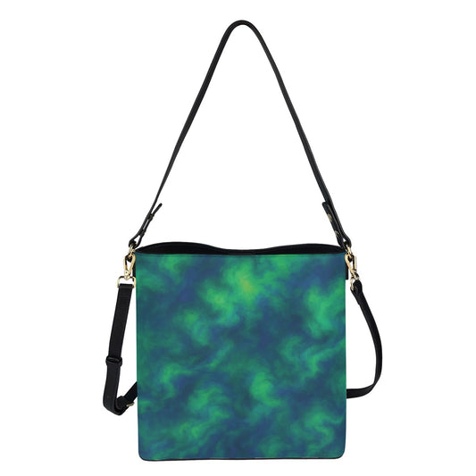 Unisex Minimalist Square Crossbody Bucket Bag