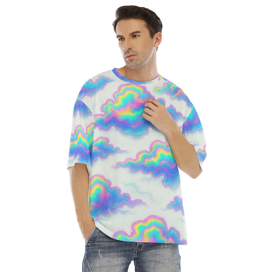 Men's Drop Shoulder T-shirt With Short Sleeve