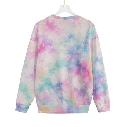 Unisex Drop-shoulder Knitted Fleece Sweater - view 2