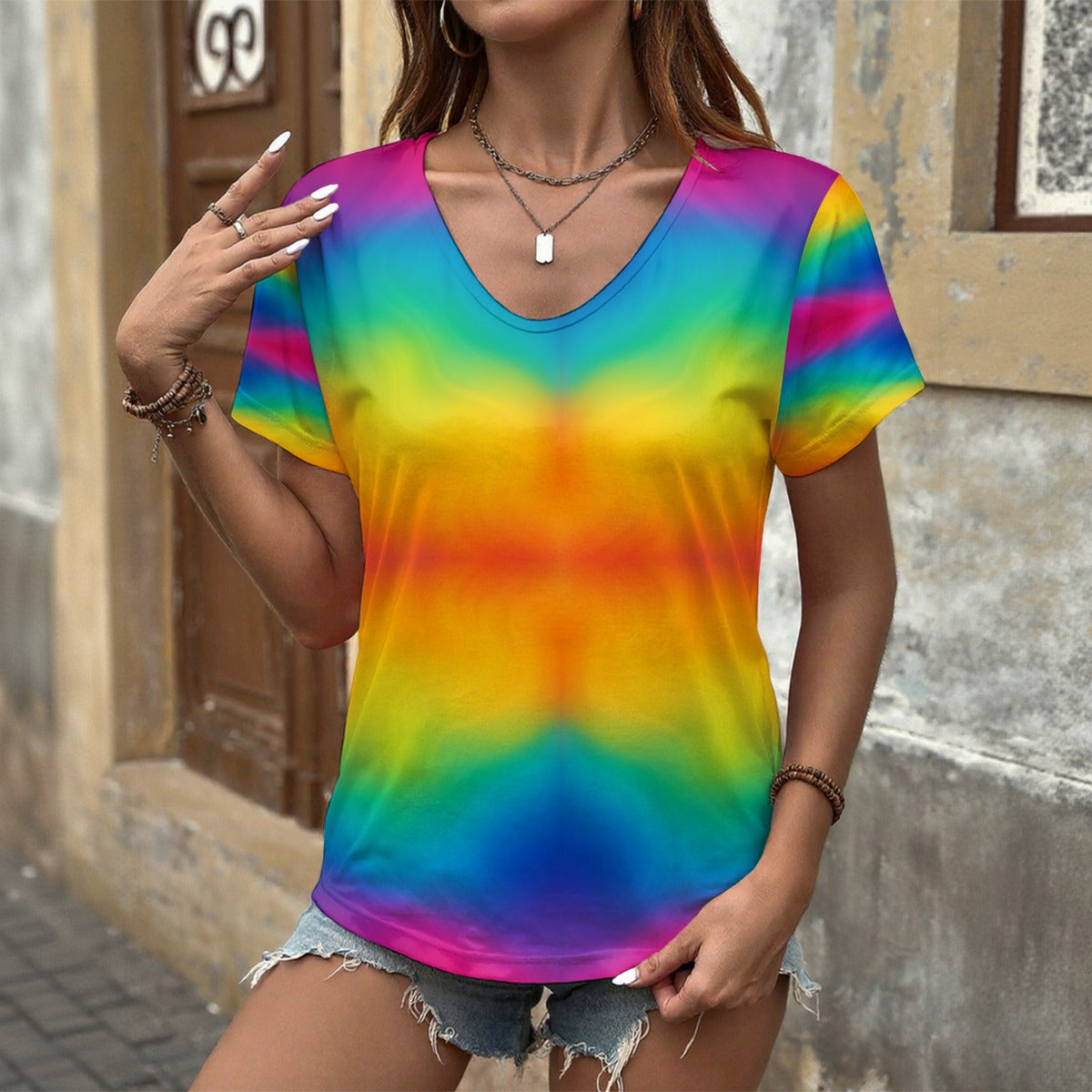 Women's V-neck T-Shirt