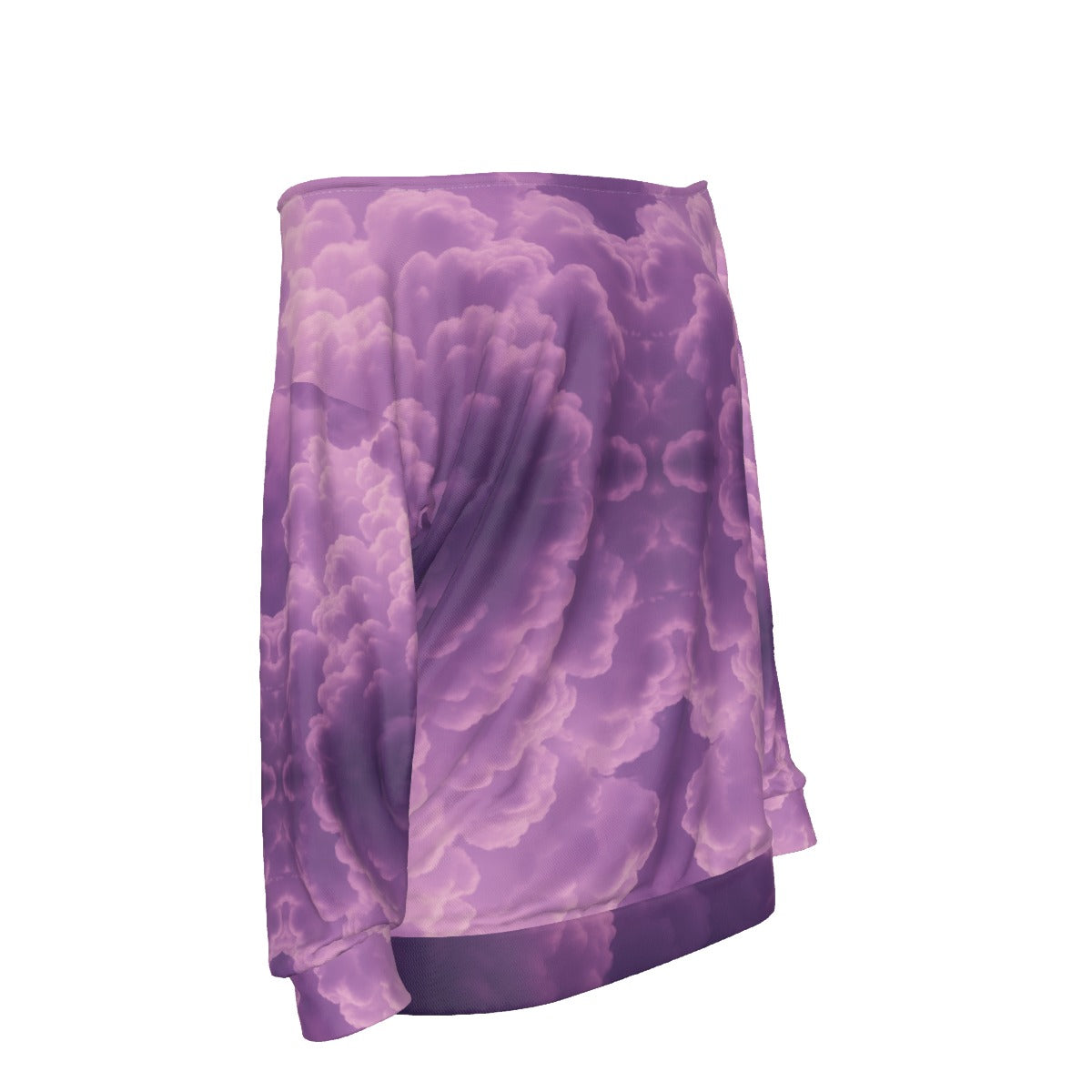 Women's Off-Shoulder Sweatshirt