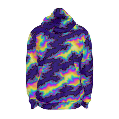 Unisex Zipper Hoodie With Black Lining