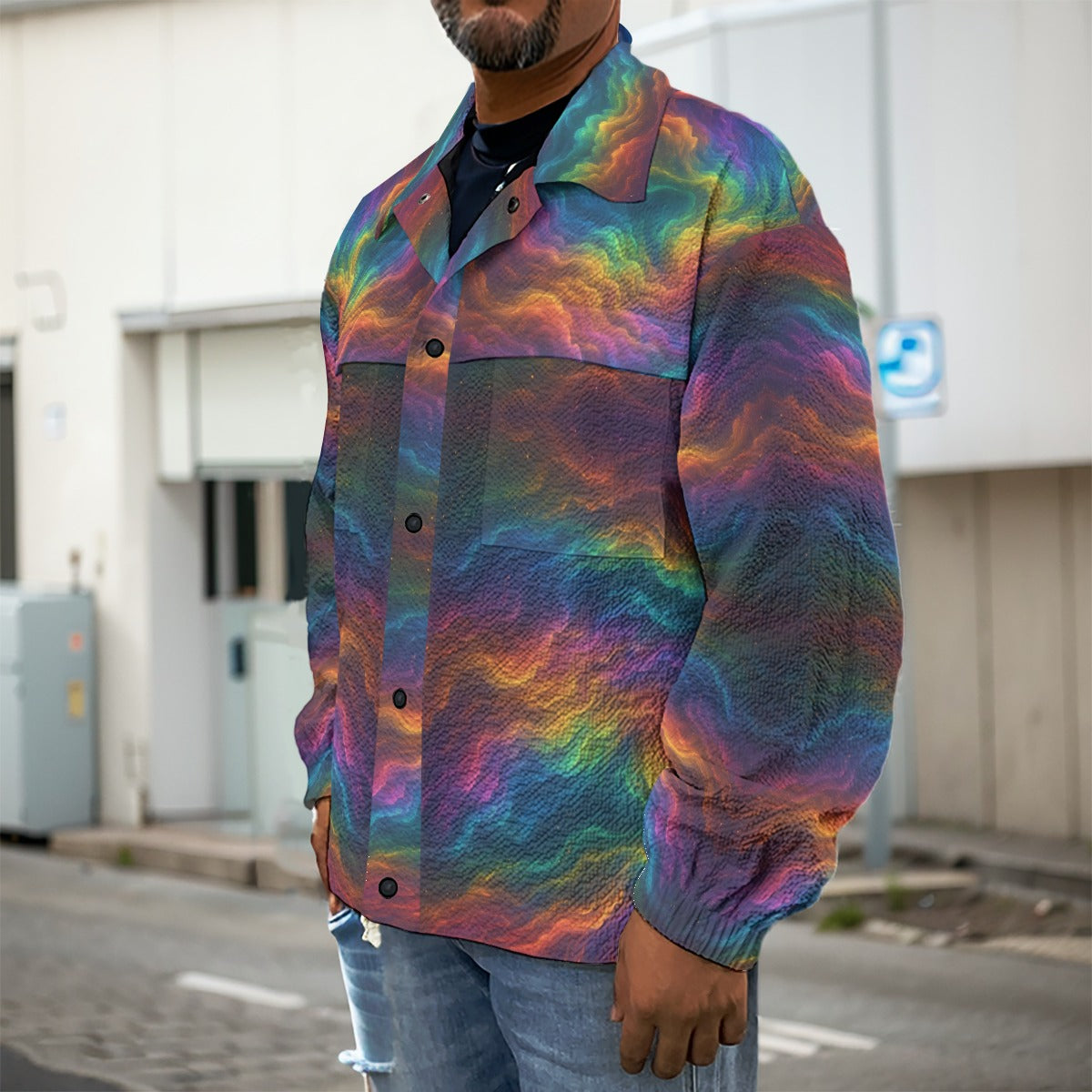 Men's Casual Lapel Jacket