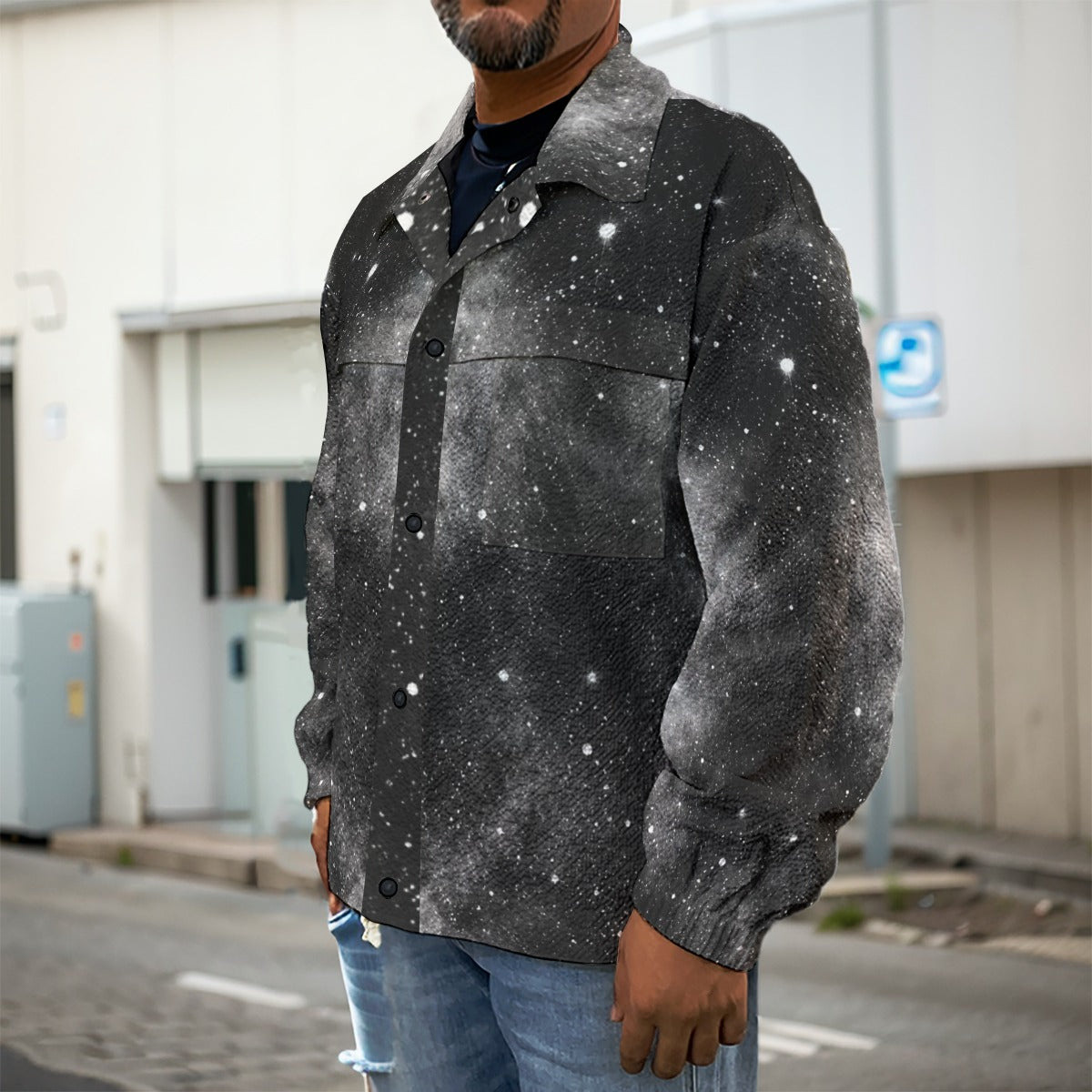 Men’s Casual Lapel Jacket - view 2