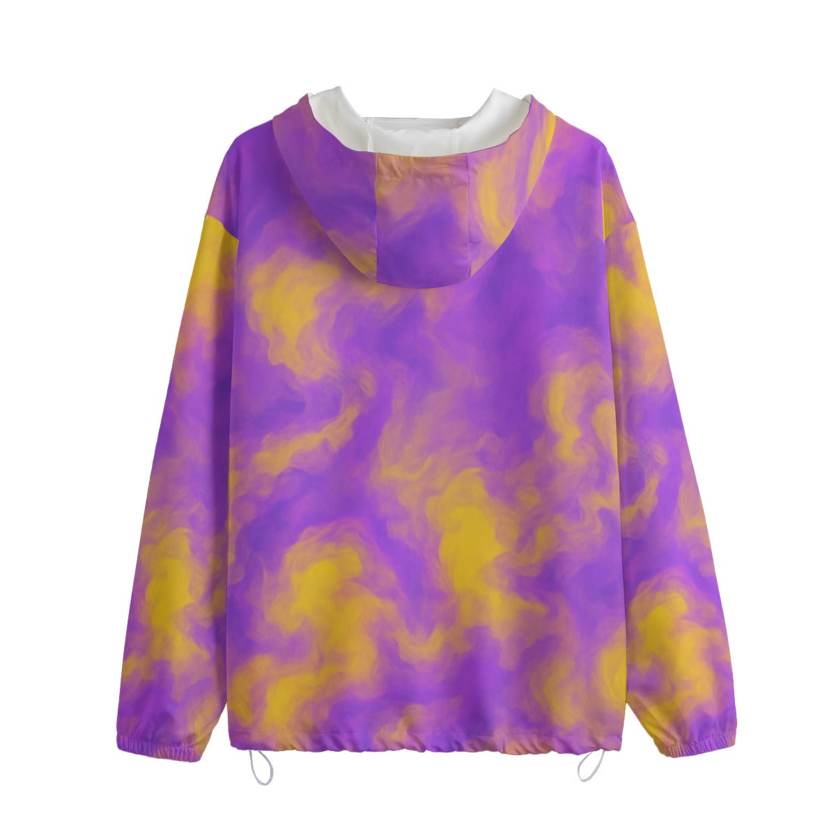 Unisex Pullover Jacket With Zipper Closure