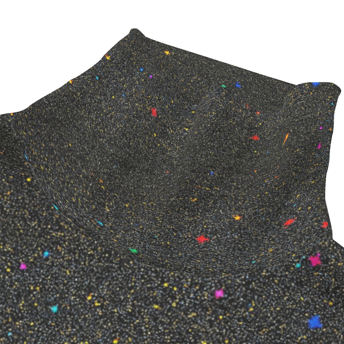 Unisex Turtleneck Knitted Fleece Sweater