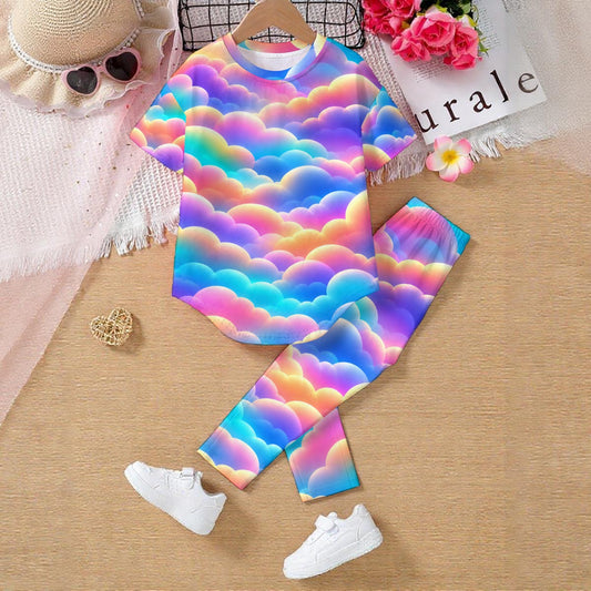 Kids' Casual Top and Pants Set