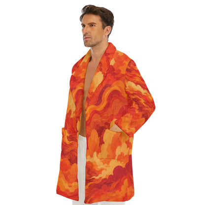 Men's Borg Fleece Robe by O’Nimbus – view 3
