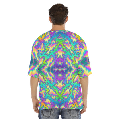 Men's Drop Shoulder T-shirt With Short Sleeve