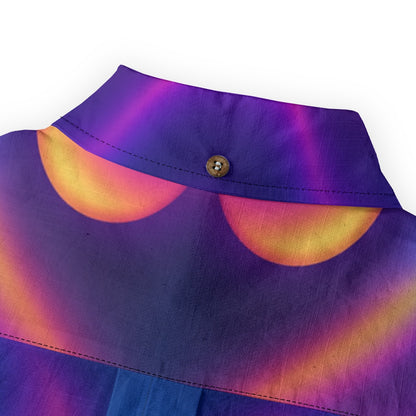 Men's Casual Lapel Long Sleeve Shirt|125GSM Cotton
