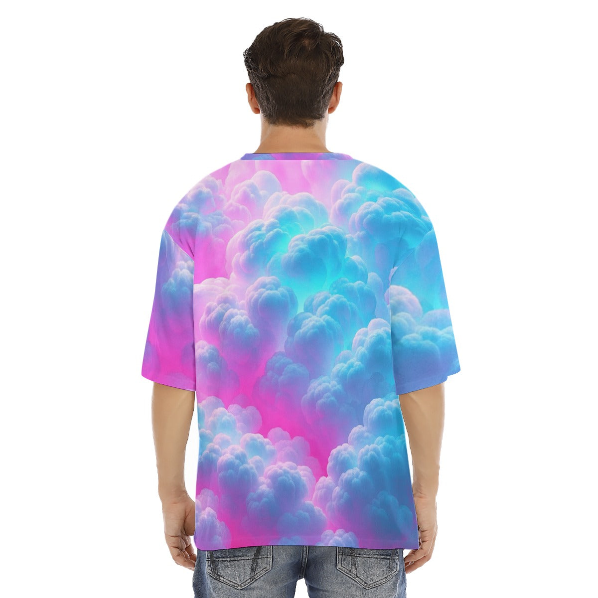 Men's Drop Shoulder T-shirt With Short Sleeve