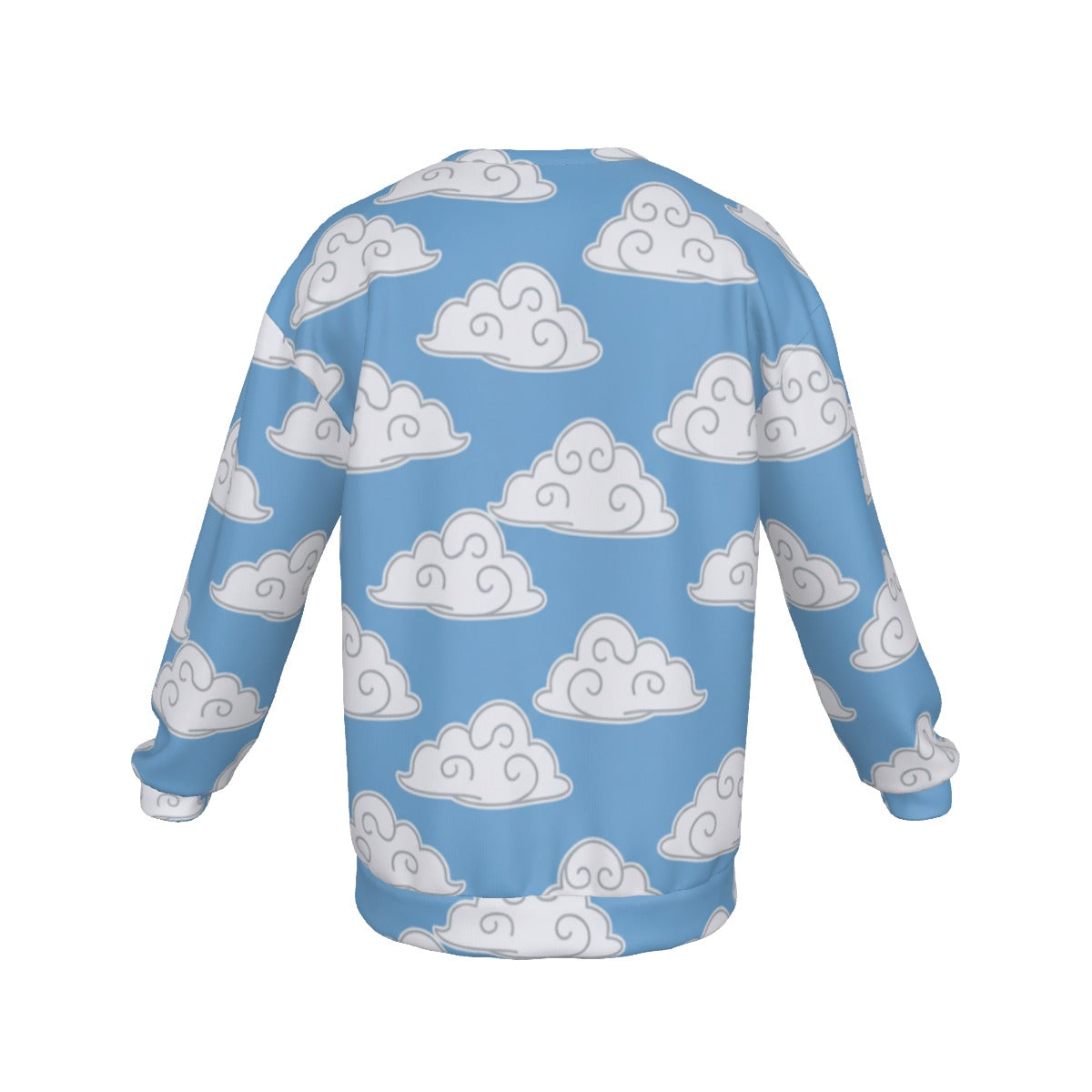 Men's Drop Shoulder Round Neck Long-Sleeved Sweatshirt