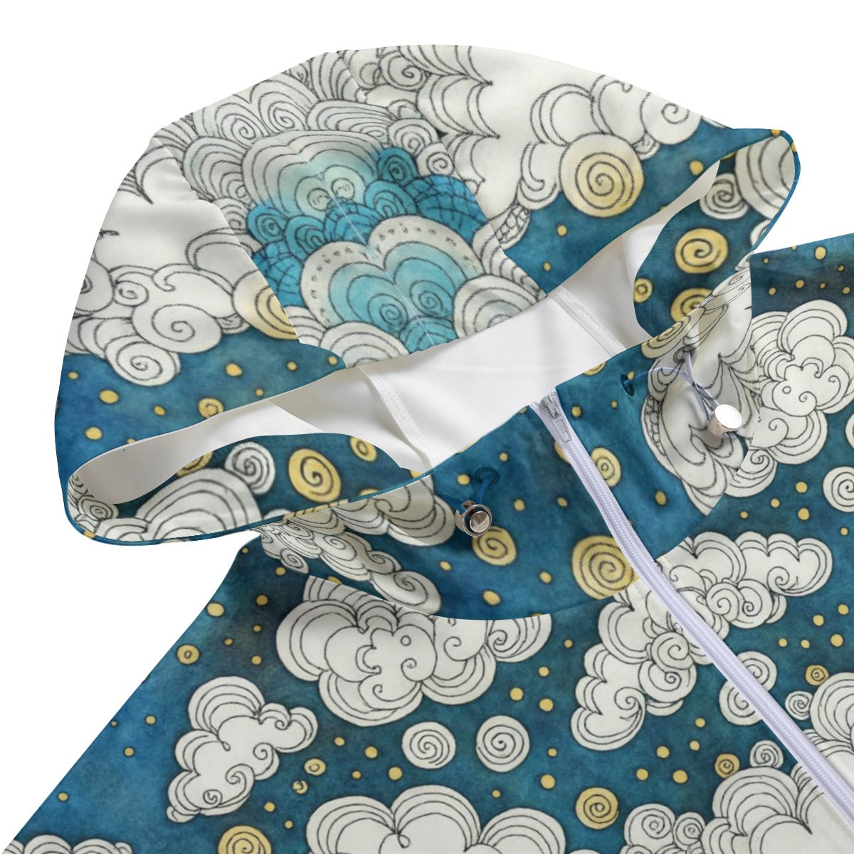 Unisex Pullover Jacket With Zipper Closure