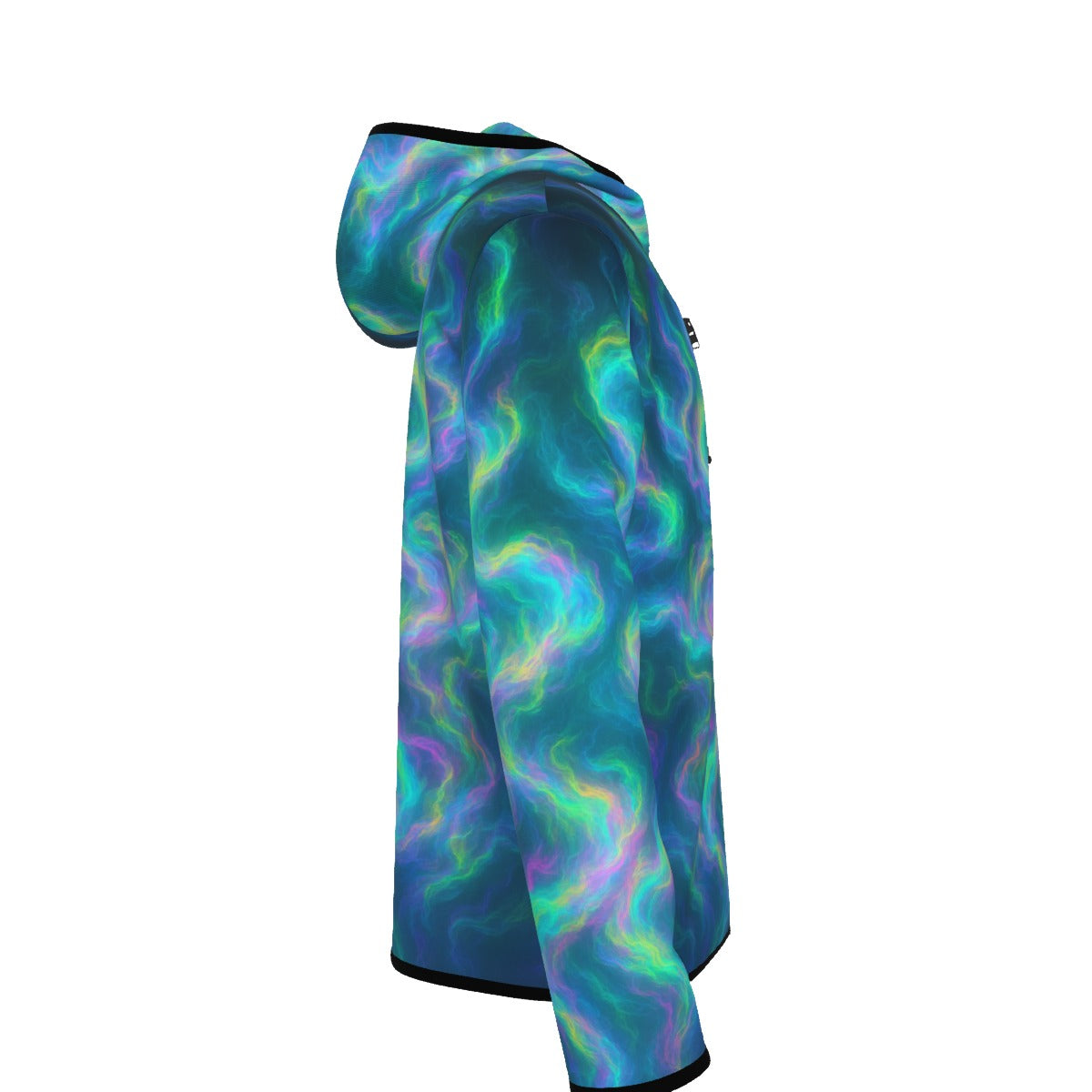 Men's Stylish Hoodie with Thumb Hole Design - view 3