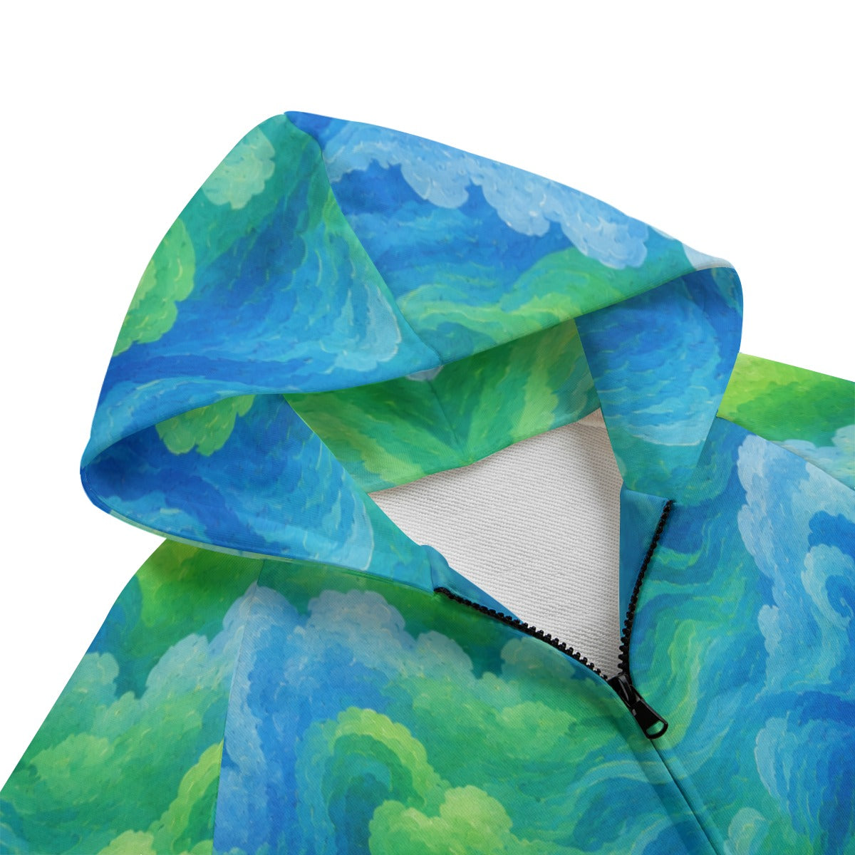 Kid's Zip Up Raglan Sleeve Hoodie | 310GSM Cotton