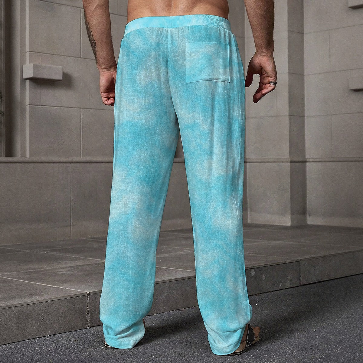 Men's Loose Casual Pants With Pocket