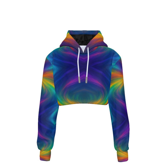 Women's Crop Top Hoodie