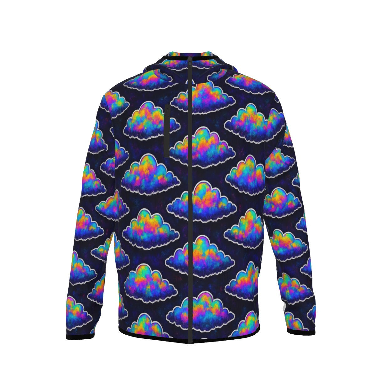 Men's Stylish Hoodie with Thumb Hole Design - view 1