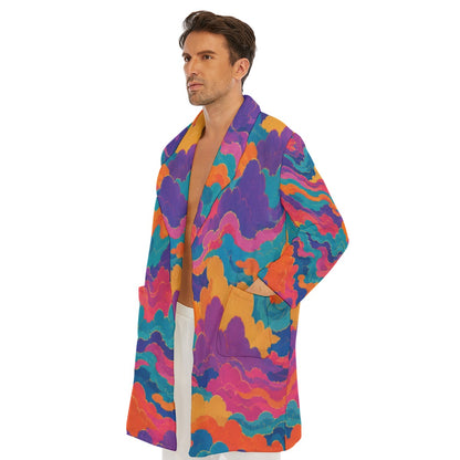 Men's Borg Fleece Robe by O’Nimbus – view 3