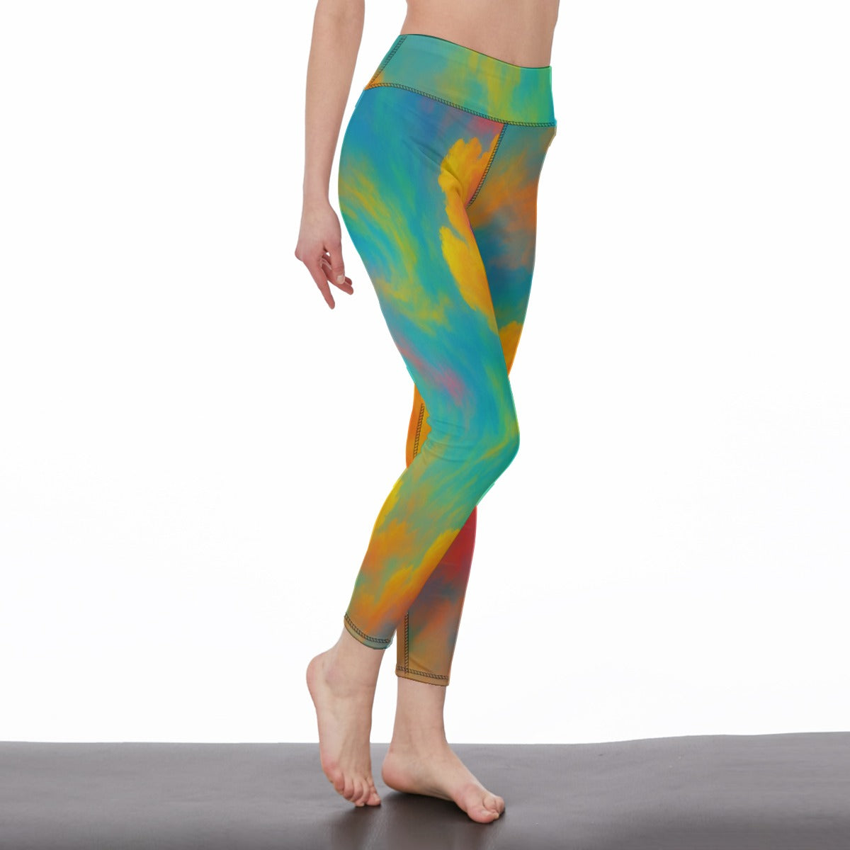 Unisex Women’s High-Waisted Yoga Pants|210GSM