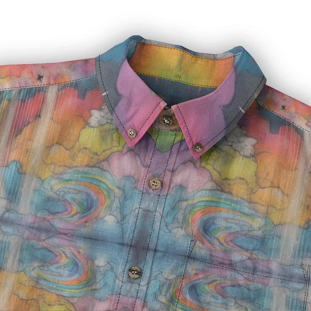 Men's Casual Lapel Long Sleeve Shirt|125GSM Cotton